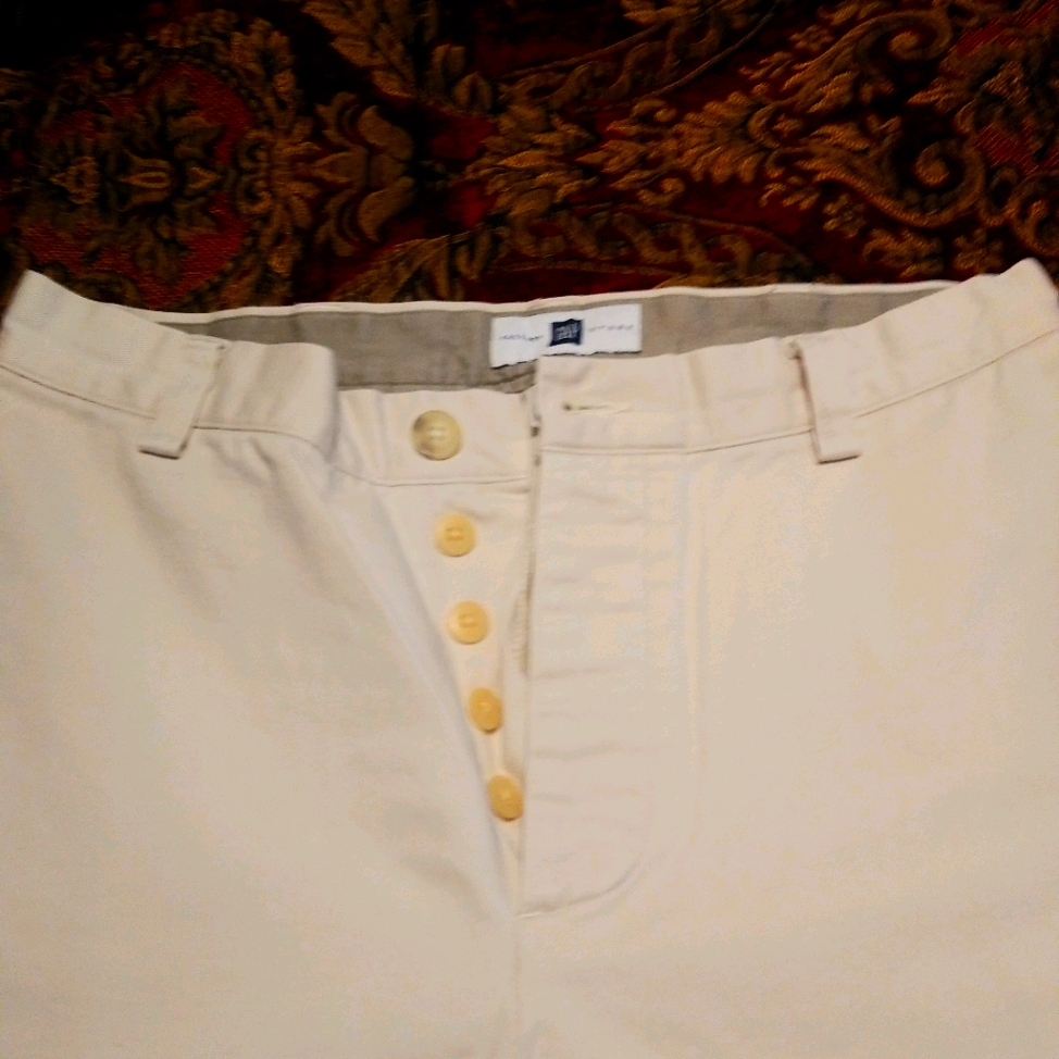 Gap Button Front Pants
